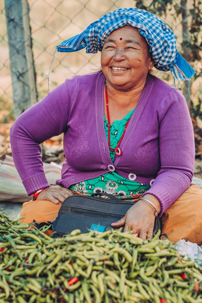 Kuchařka šmrncnutá Nepálem a Indií