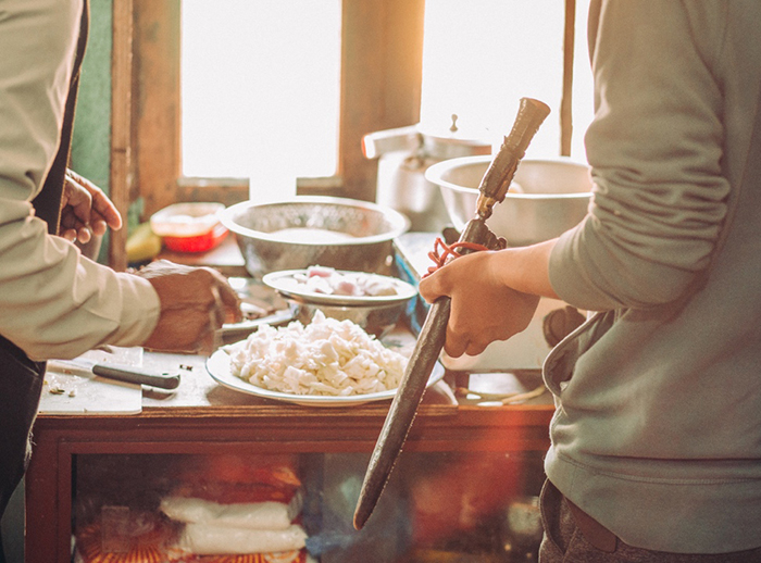 Kuchařka šmrncnutá Nepálem a Indií