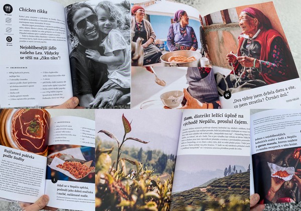 Kuchařka šmrncnutá Nepálem a Indií