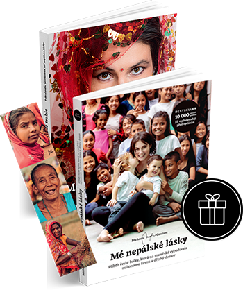 Oba dva romány M. Gautam, záložka, dárek